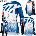 Moto oblečenie - Dámske, FOX W 180 Women jersey blue, modrá