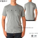 Oblečenie - Pánske, Fox tričko Agent Airline ss tee heather graphite, šedý melír