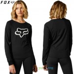 Oblečenie - Dámske, Fox Boundary tričko s dlhým rukávom, čierna
