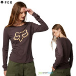 Oblečenie - Dámske, Fox Boundary tričko s dlhým rukávom, fialovo bordová