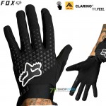 Cyklo oblečenie - Pánske, Fox Defend glove black, čierna
