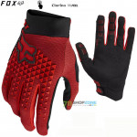 Cyklo oblečenie - Pánske, Fox Defend glove red, červená