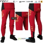 Cyklo oblečenie - Pánske, Fox Defend RS nohavice chilli, čili červená