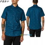 Oblečenie - Pánske, FOX Decrypted košeľa dark blue, tmavá modrá