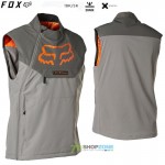 Moto oblečenie - Bundy, Fox Legion Wind Vest enduro grey, šedá