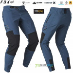 Cyklo oblečenie - Pánske, Fox Defend pant slate blue, tmavo modrá