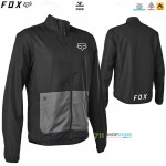 Cyklo oblečenie - Pánske, FOX Ranger Wind jacket black, čierna