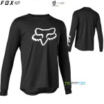 Cyklo oblečenie - Detské, Fox Yth Ranger LS jersey, čierna