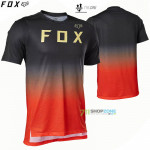 Cyklo oblečenie - Pánske, Fox Flexair jersey neon red, neon červená