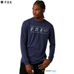 Oblečenie - Pánske, FOX Pinnacle Tech tričko dlhý rukáv, tmavo modrá