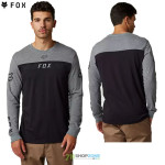 Oblečenie - Pánske, FOX Efekt tričko dlhý rukáv, čierna