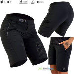 Cyklo oblečenie - Dámske, Fox W Flexair short black, čierna
