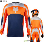 Moto oblečenie - Detské, FOX Yth 180 Nitro jersey, neon oranžová