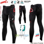 Chrániče - Ochranné šortky, Leatt Impact 3DF 6.0 nohavice, čierna