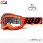 Moto oblečenie - Okuliare, 100% Accuri 2 OTG okuliare orange, oranžová