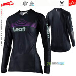 Cyklo oblečenie - Dámske, Leatt MTB Gravity 4.0 V23 W dres black, čierna