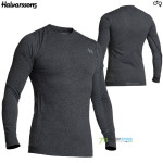 Moto oblečenie - Termo, Halvarssons Core-knit sweater Seamless black, čierna
