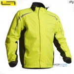Moto oblečenie - Nepremoky, Lindstrands Rain jacket DW+ black/yellow, čierna žltá
