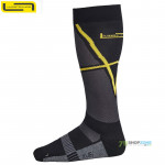 Moto oblečenie - Termo, Lindstrands podkolienky Cool sock, čierno žltá