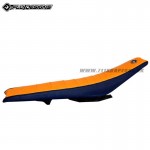 Technika - Doplnky, Flu Design poťah na sedadlo motocykla KTM 11-16, oranžová modrá