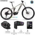 E-bike - Bicykle, Haibike AllMtn CF 9 29/27.5 elektrobicykel 2023, šedá čierna
