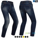 Moto oblečenie - Nohavice, Pmj Russel jeans blue, modrá