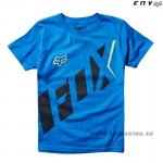 Oblečenie - Detské, Fox tričko Yth Seca Wrap ss tee, modrá