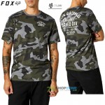 Oblečenie - Pánske, Fox tričko OG Camo Tech tee green camo, zelený maskáč