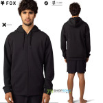 Oblečenie - Pánske, Fox mikina Rise Zip fleece, čierna