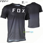 Cyklo oblečenie - Pánske, Fox Flexair jersey black, čierna