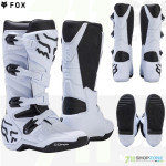 Moto oblečenie - Detské, Fox Yth Comp boot motokrosové čižmy, biela