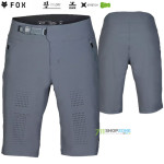 Cyklo oblečenie - Pánske, Fox Flexair short W/Liner kraťasy graphite, šedá