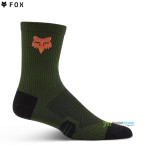 Fox cyklistické ponožky 6" Ranger sock, dark sage