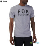 Fox tričko Non Stop ss Tech tee, heather graphite