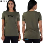 Oblečenie - Dámske, Fox W Invent Tomorrow ss tee krátky rukáv, olivovo zelená