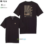 Oblečenie - Pánske, Fox Interfere Tech ss tee black, čierna