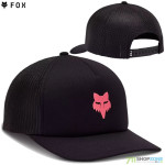 Fox šiltovka W Boundary Trucker, black/pink