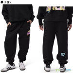 Oblečenie - Dámske, Fox tepláky TS57 Oversized fleece pant, čierna