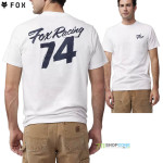 Fox Scripted ss Prem tee, optic white