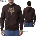 Fox mikina The World Fleece Po, cocoa