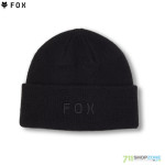 Fox čiapka Wordmark beanie, čierna