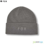 Fox čiapka Wordmark beanie, pewter