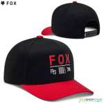 Fox Yth Race Spec Snapback detská šiltovka, čierna