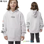 Fox Yth Race Spec Fleece Po mikina, light grey