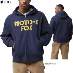 Fox mikina Moto-X Oversized Fleece zip, midnight