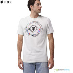 Fox tričko Energy Face ss Prem Tee, light grey