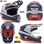 Moto oblečenie - Prilby, Fox V3 Divider helmet, midnight