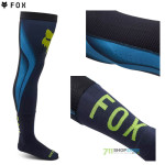 Fox Flexair knee brace sock, fluorescent yellow