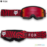 Moto oblečenie - Detské, Fox Yth Main Impresn goggle Spark, fluorescent red