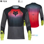 Cyklo oblečenie - Pánske, Fox Ranger LS jersey Revise, black/pink